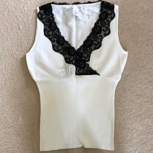 White House Black Market sleeveless sweater top